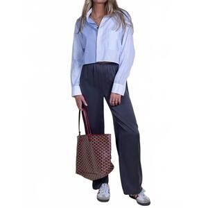 NEW CISSA shorty shirt in core stripe scrappy